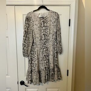 FINAL PRICE - J Crew Reptile Dress🌊